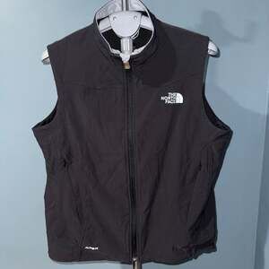Vintage Y2K The North Face Apex Softshell Vest Women’s Large Black Full Zip